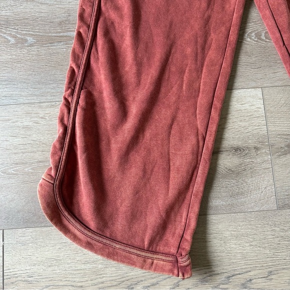 New Noflik Sweatpants Rust Orange Sz M - Picture 3 of 11